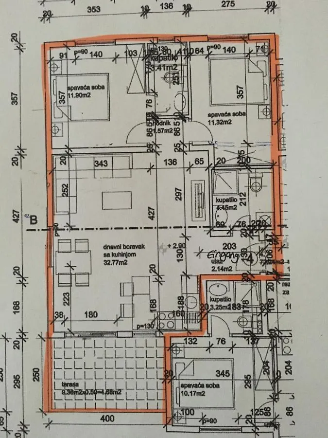 Jabuka Apartman Banjole Horvátország